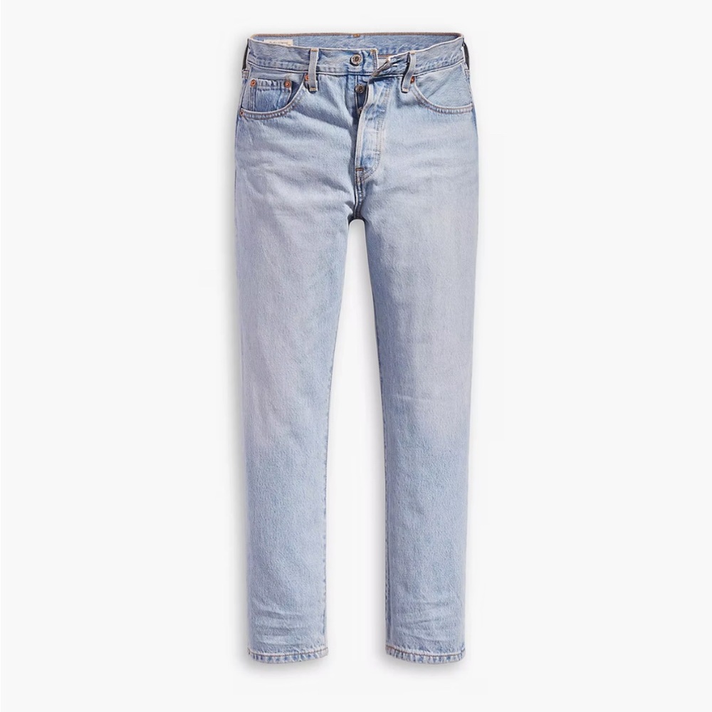 501® ORIGINAL CROPPED WOMEN'S JEANS - 24x28 in Ojai Luxor Ra - Light Wash